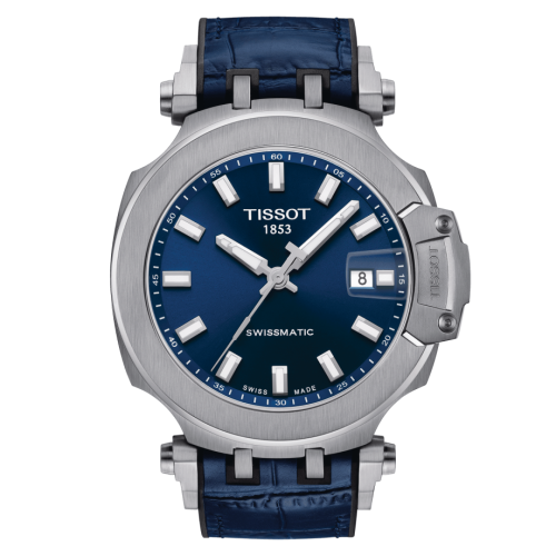 Tissot T-Race Swissmatic 45 Stainless Steel / Blue